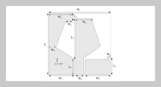 Printed Quasi-self-complementary Antenna for GPS/DCS/PCS/UMTS/LTE/WiMAX/WLAN Applications