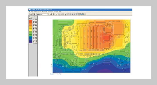 Bi-cubic Spline Based Temperature Measurement in the Thermal Field for Navigation and Time System