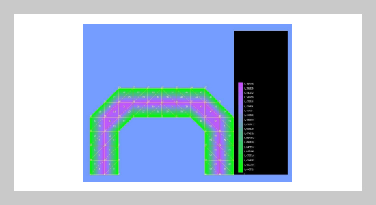 Application of the finite element method of nonlinear load by improving and developing diffusion problem equations