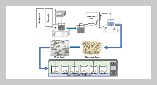 Optimisation the Removal of Fe (II) Ions from Wastewater using Clay- Alginate Composite Beads