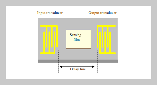 A Novel Measurement Device for SAW Chemical Sensors with FT-IR Spectro-microscopic Analytical Capability